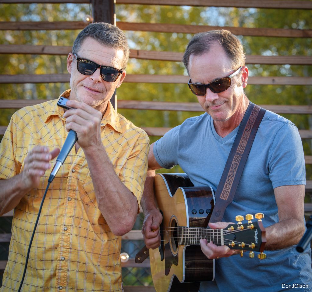 Photo of John Cron and Jim Jim Elverhoy